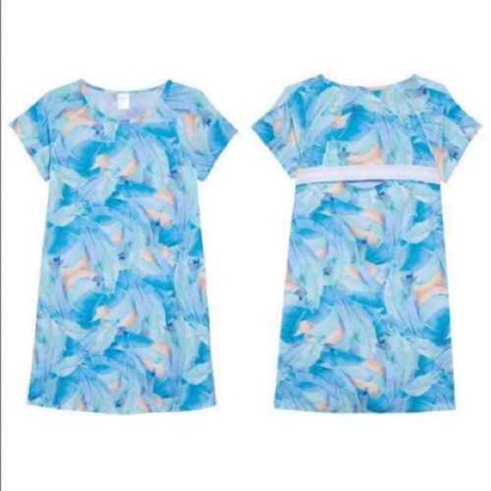 Zella Tropical Coverup Swim Dress Girls